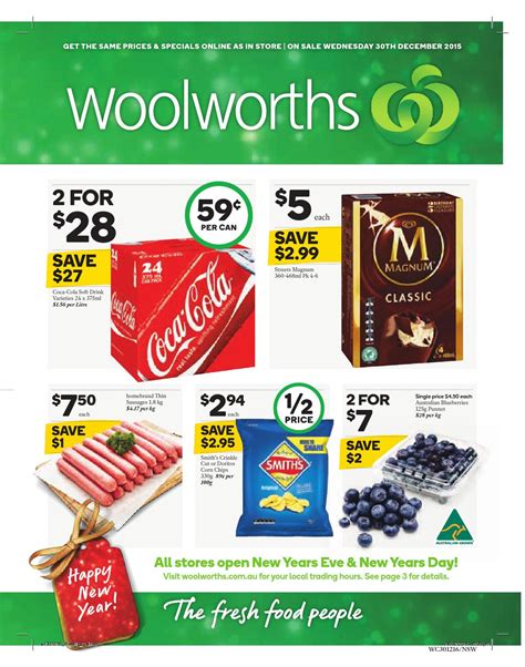 woolworths catalogue qld